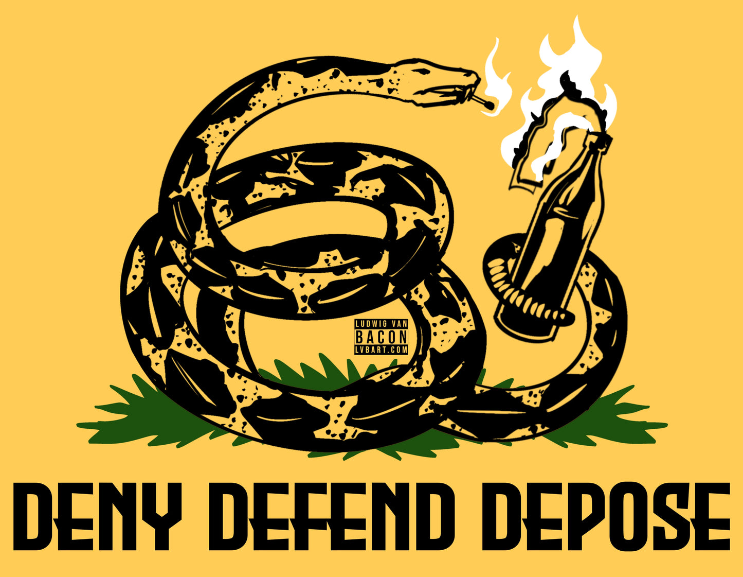 Triple D Flag Fine Art Print