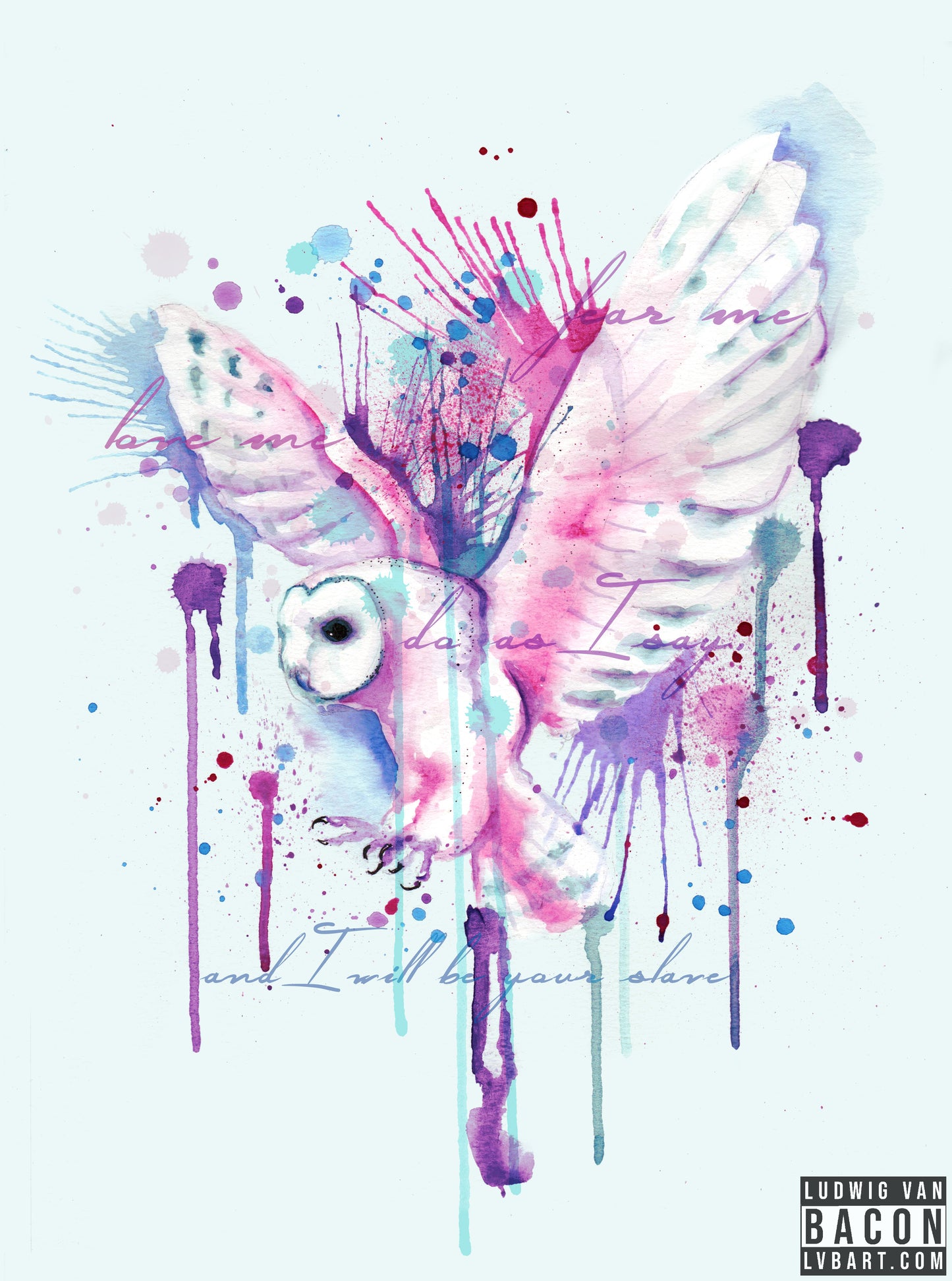 Fear Me, Love Me Fine Art Print