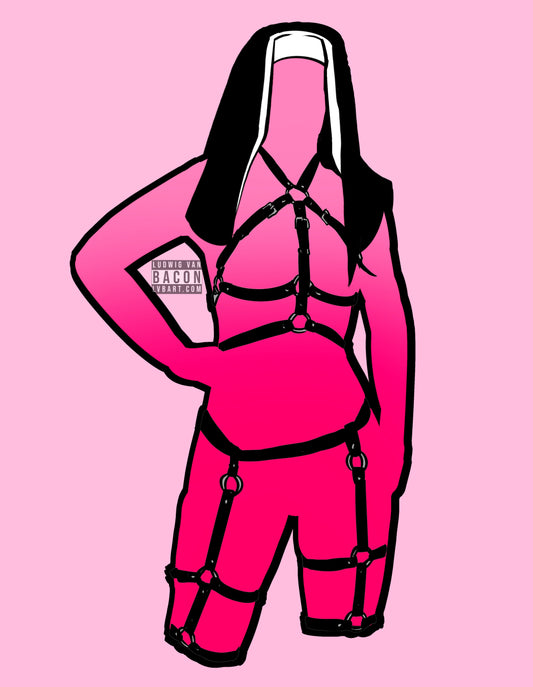 Fun Nun Fine Art Print