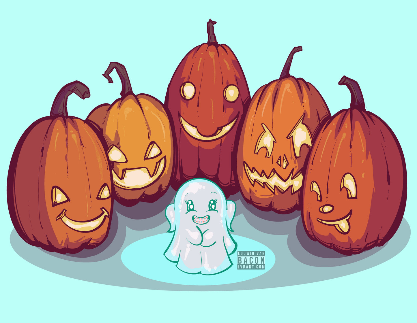 Halloween Casting Couch Fine Art Print