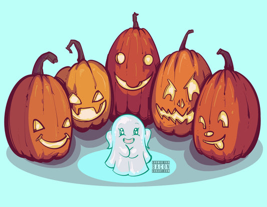 Halloween Casting Couch Fine Art Print