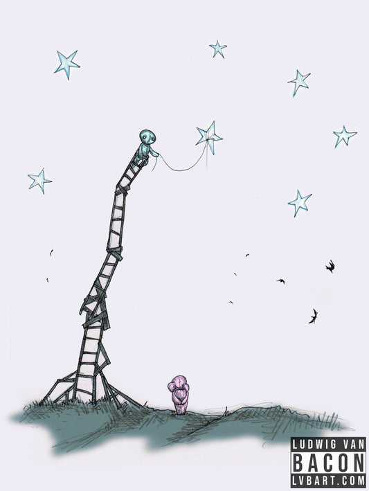 Give You The Stars Fine Art Print