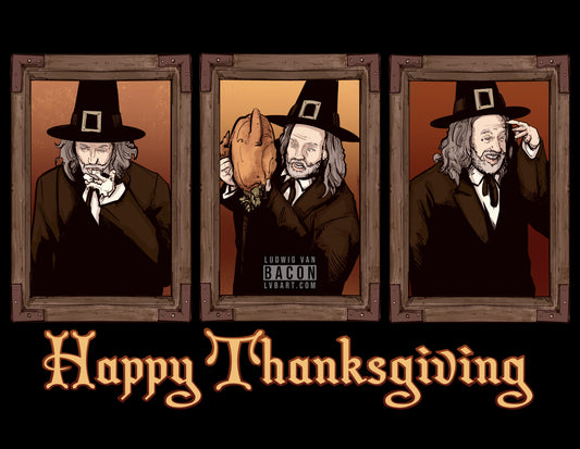 Strong Hand Thanksgiving Fine Art Print