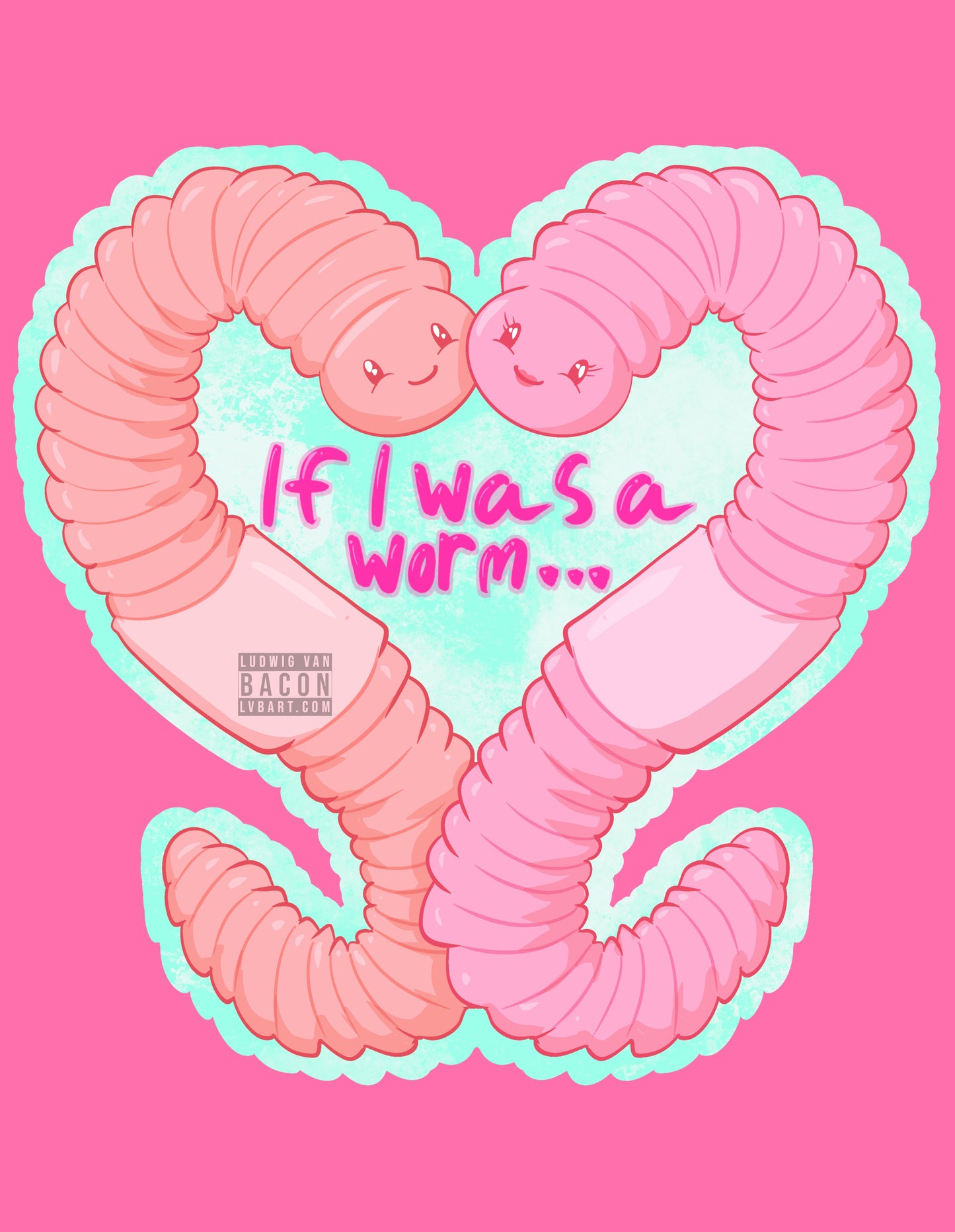Worm Love Fine Art Print