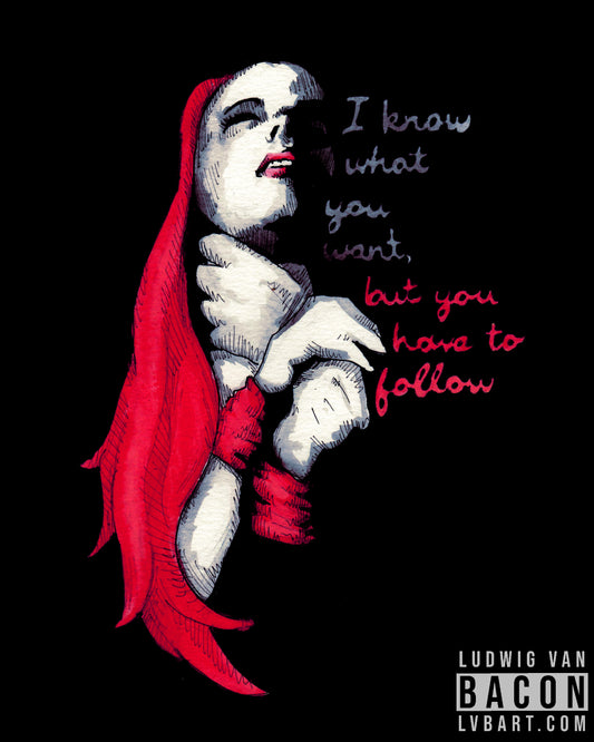 I Know What You Want Fine Art Print