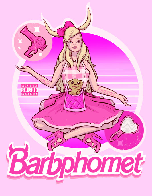 Barbphomet Fine Art Print