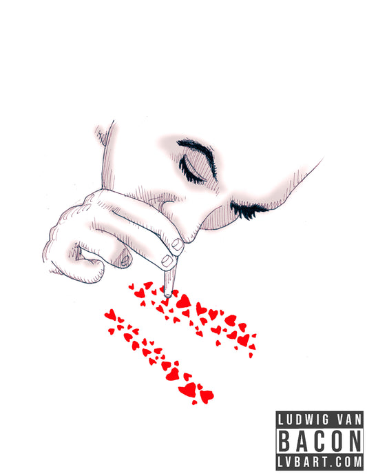 Love Addict Fine Art Print