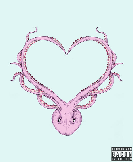 OctoLove Fine Art Print