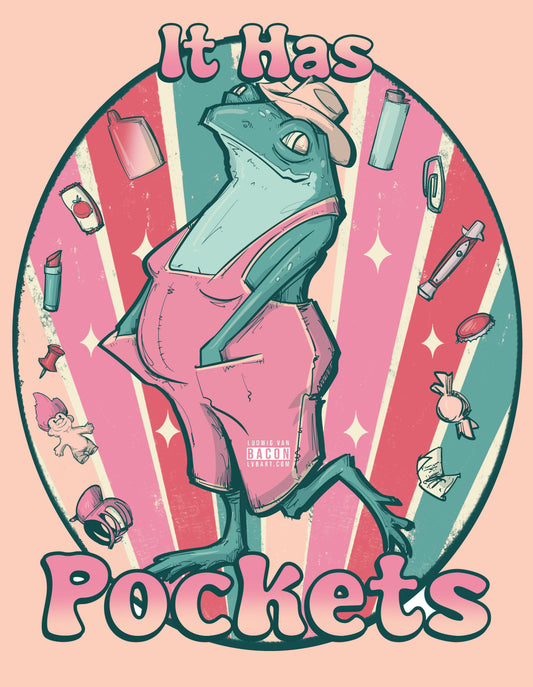 Pocket Frog Fine Art Print