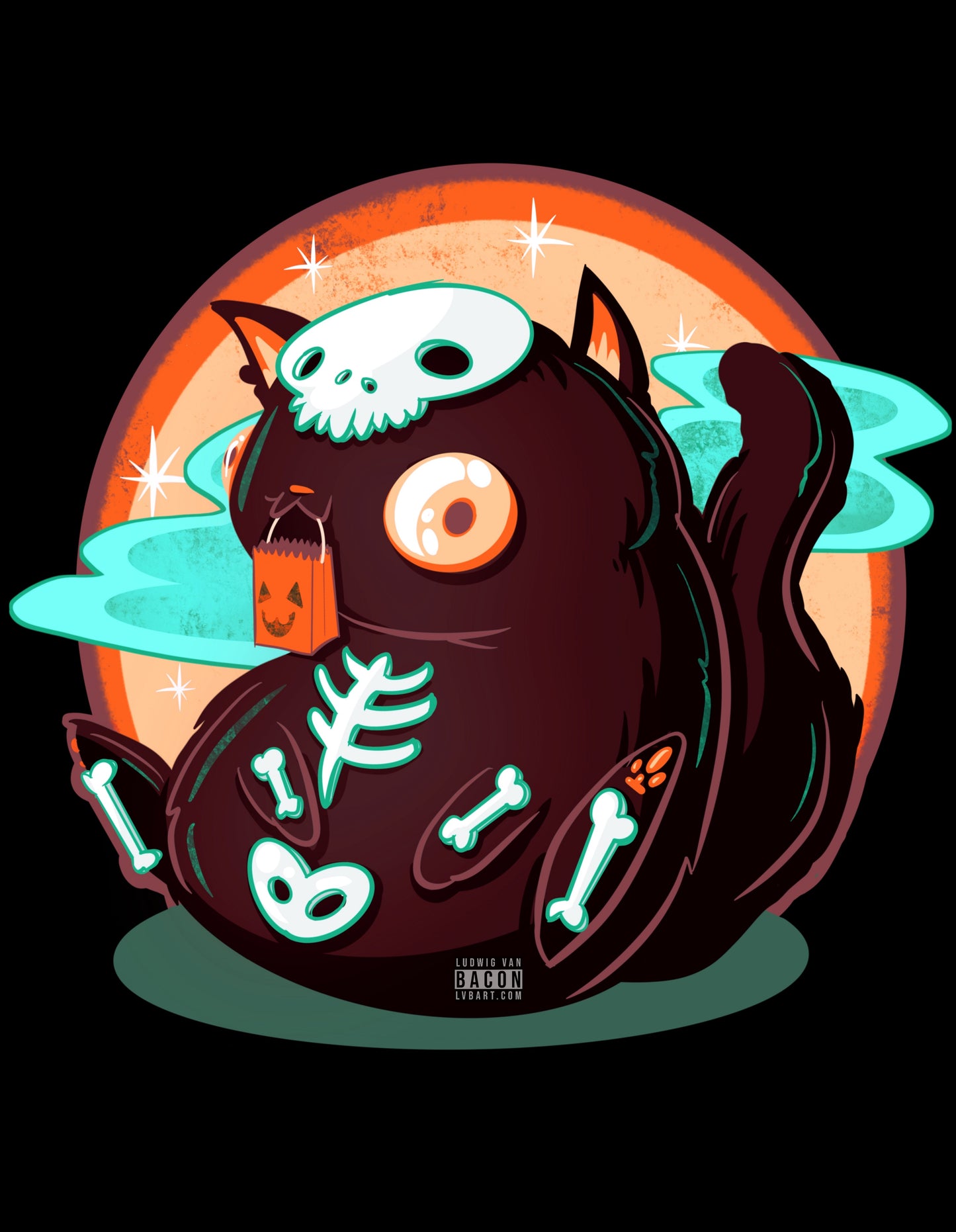 Ready For Halloween Fine Art Print