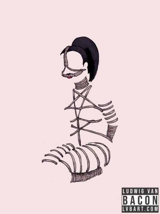 Rope Minimalism Fine Art Print