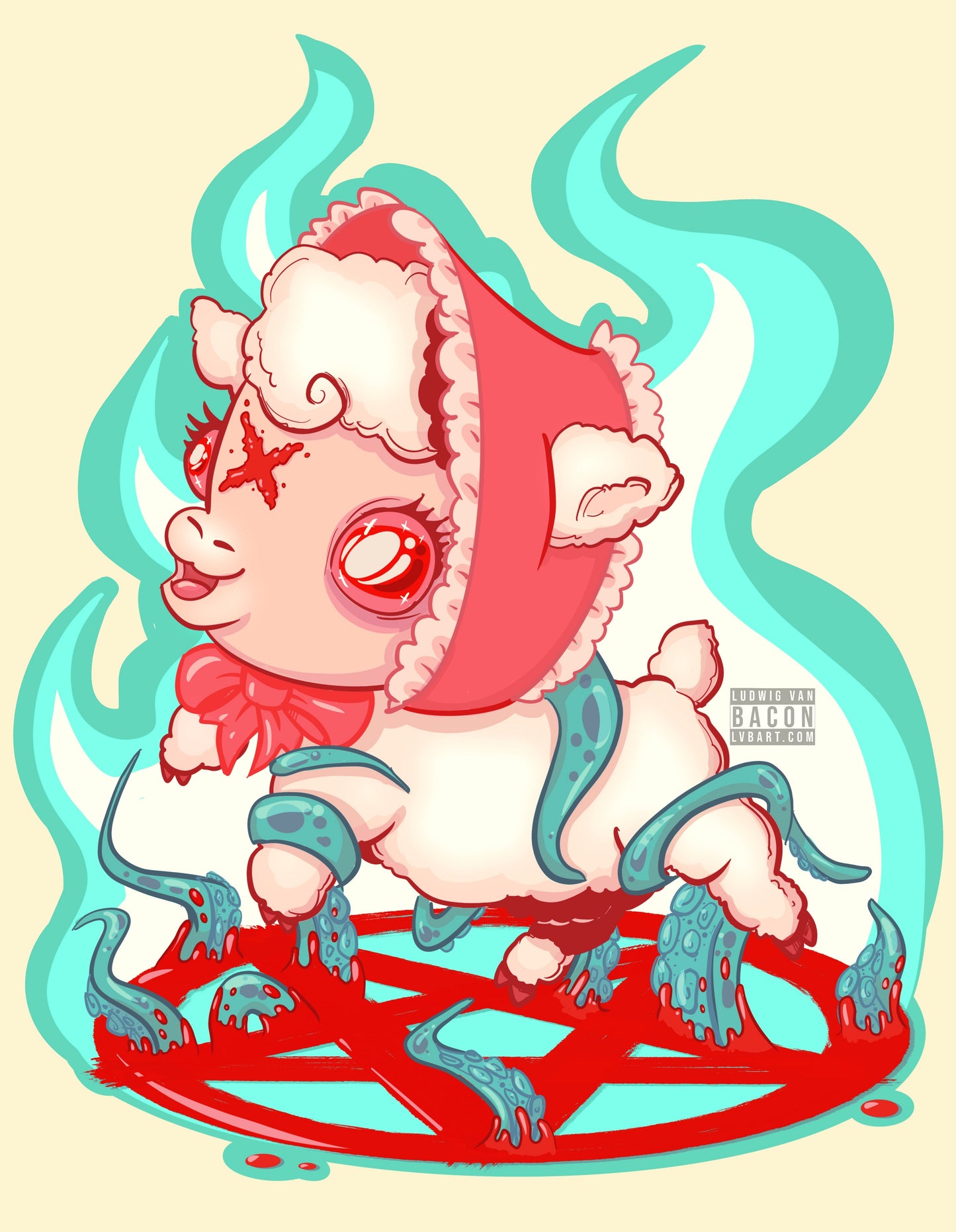 Sacrificial Lamb Fine Art Print