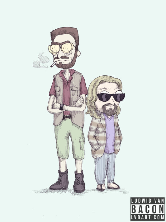 The Schwift Lebowski Fine Art Print