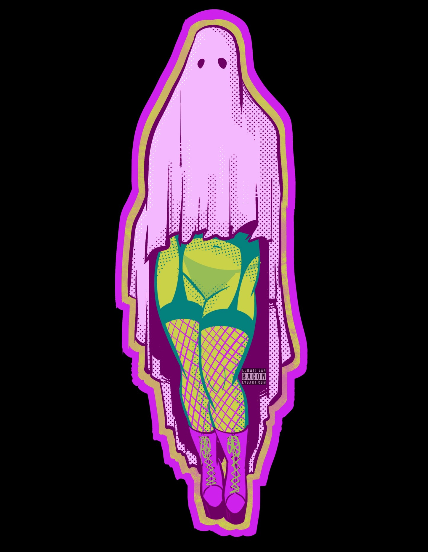 Sexy Ghost Fine Art Print