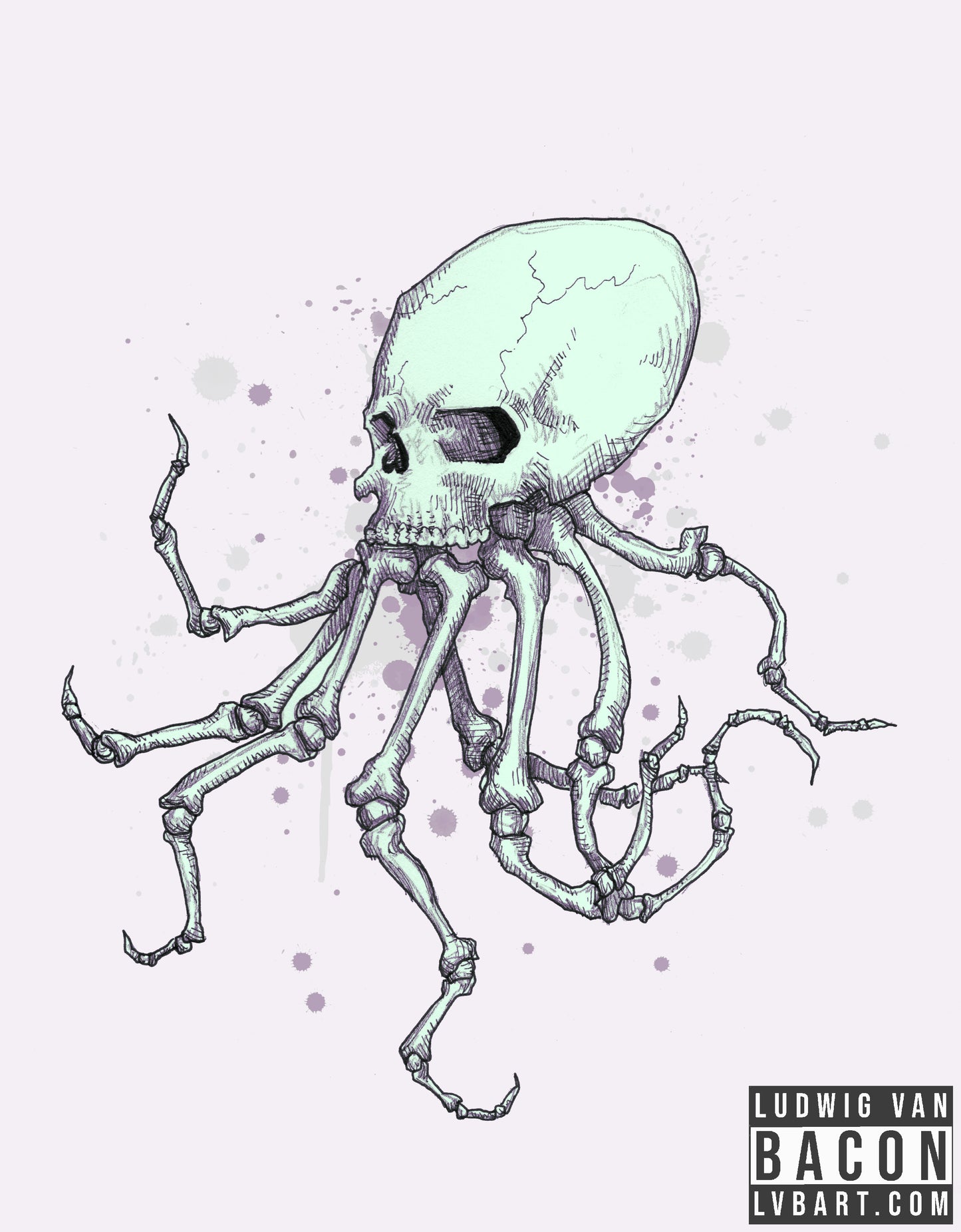 Skellingpus Fine Art Print