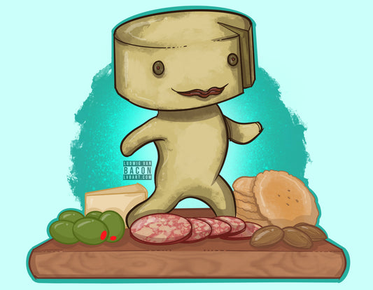 Stinky Charcuterie Fine Art Print