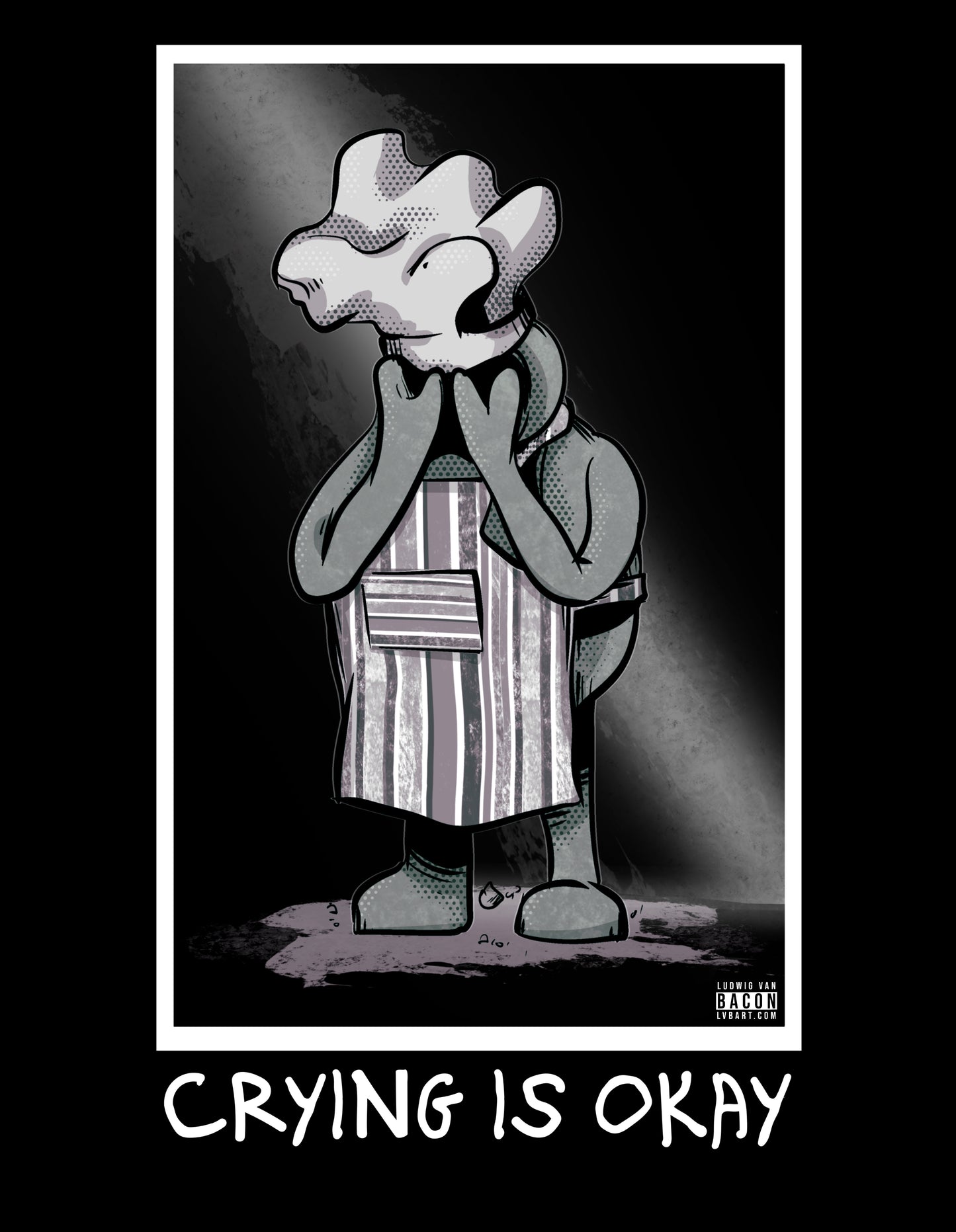 Crying Is Okay Fine Art Print