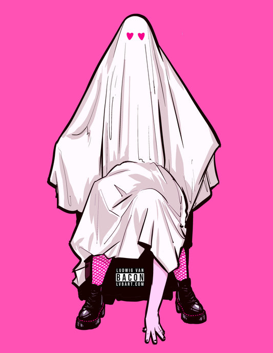 Two-Headed Ghost Fine Art Print