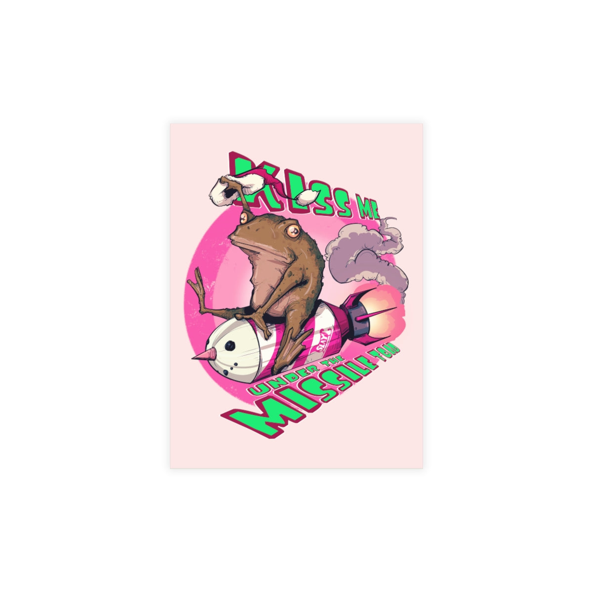 Missile Toad Greeting Card Bundles (10, 30, 50 pcs)