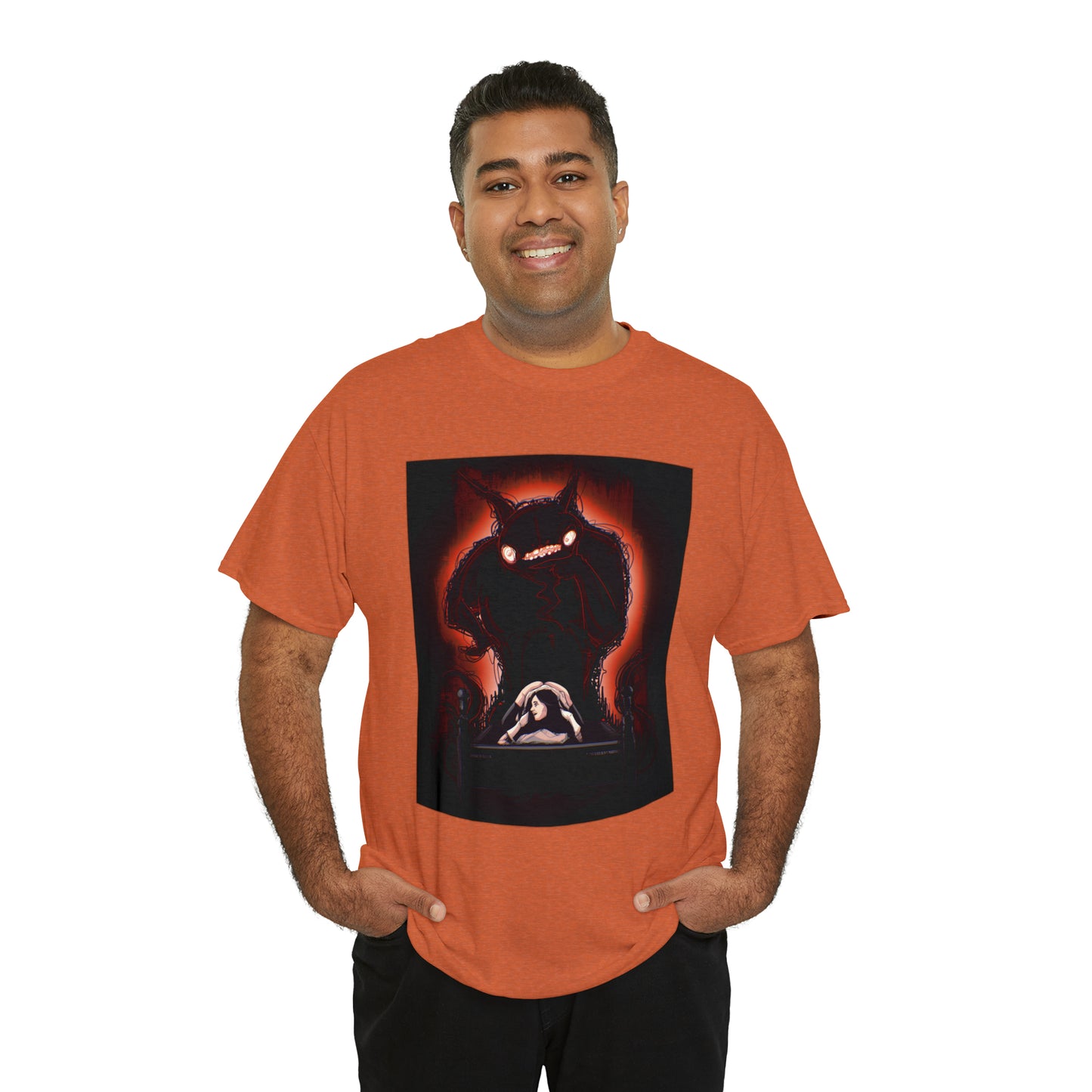 Sleep Paralysis Demon Unisex Heavy Cotton Tee
