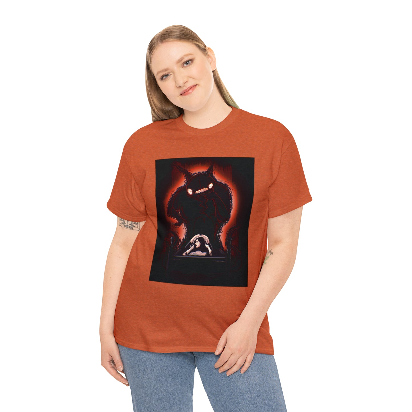 Sleep Paralysis Demon Unisex Heavy Cotton Tee