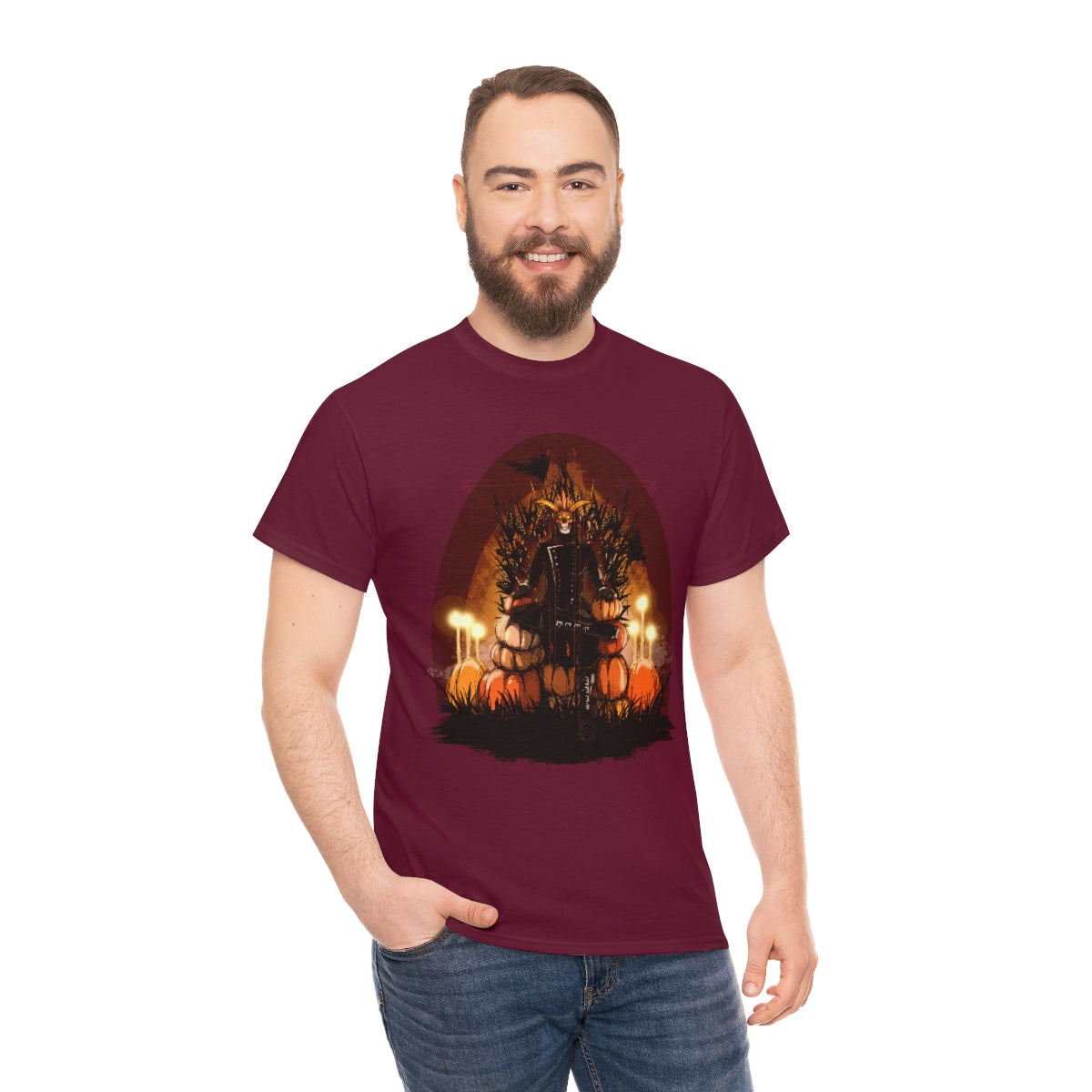 The Pumpkin King Unisex Heavy Cotton Tee