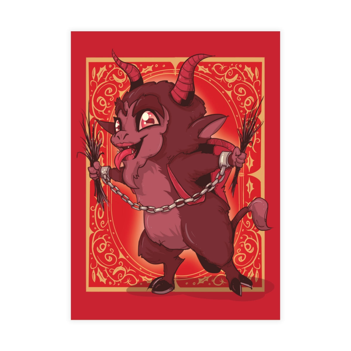 Little Krampus Greeting Card Bundles (10, 30, 50 pcs)