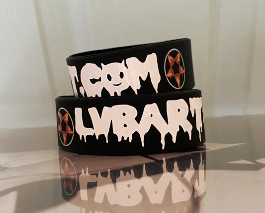 LVB Pizzagram Silicone Wrist Band