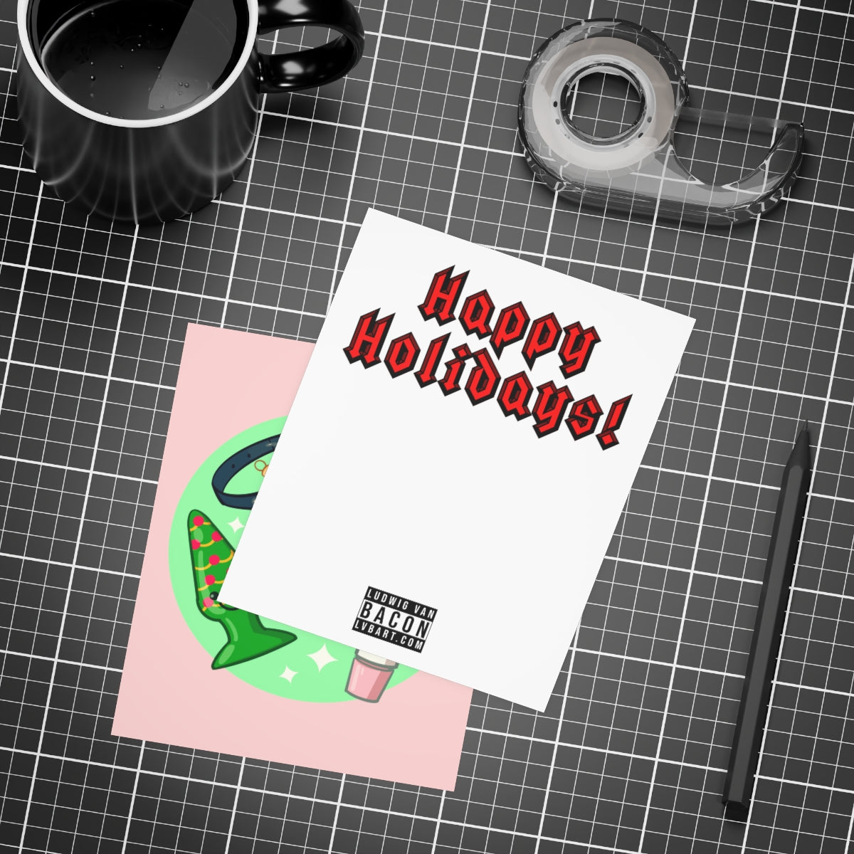 Hoe For The Holidays Greeting Card Bundles (10, 30, 50 pcs)