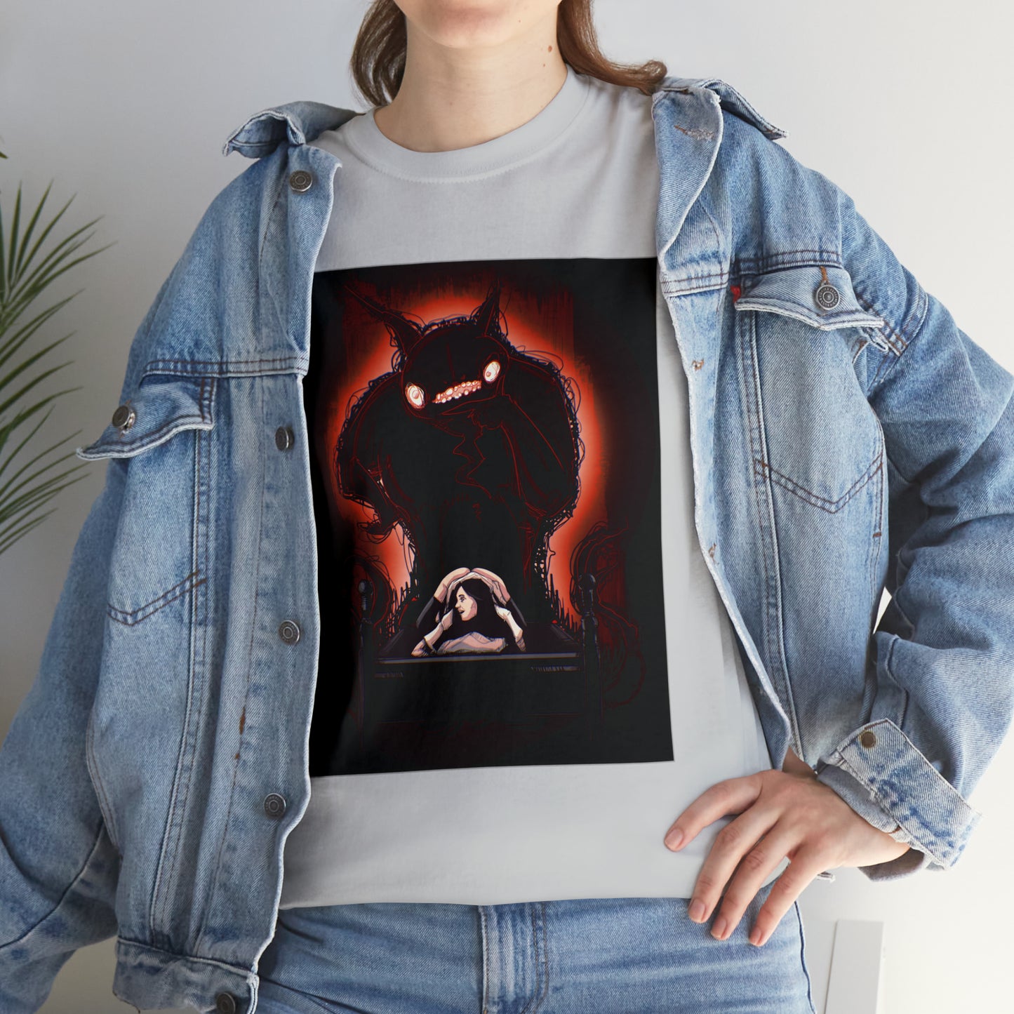 Sleep Paralysis Demon Unisex Heavy Cotton Tee