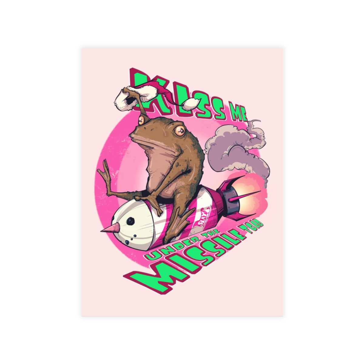 Missile Toad Greeting Card Bundles (10, 30, 50 pcs)