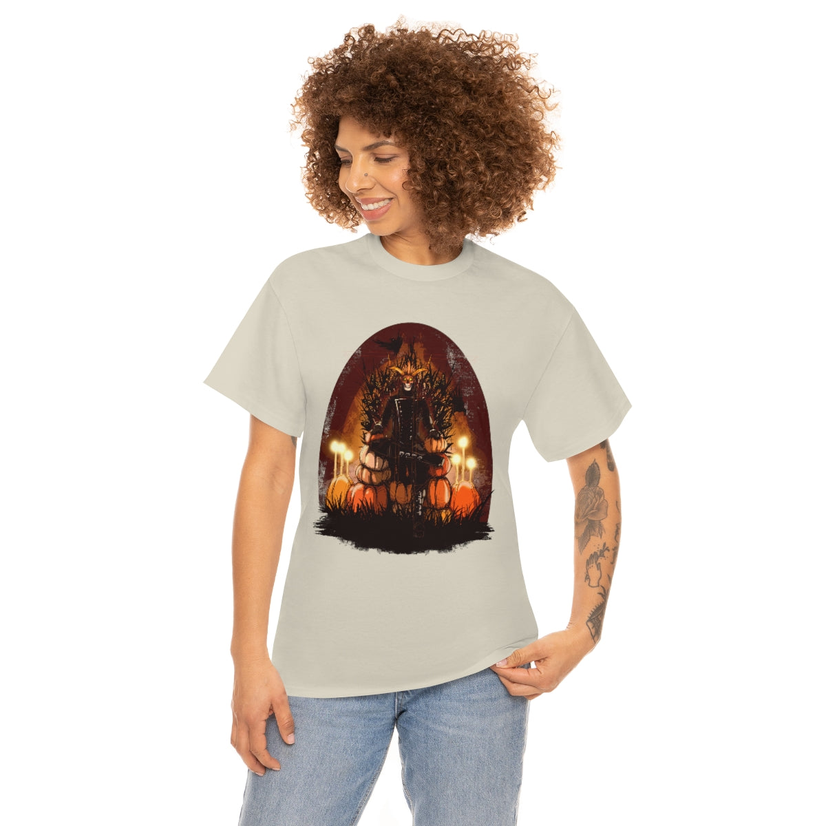 The Pumpkin King Unisex Heavy Cotton Tee