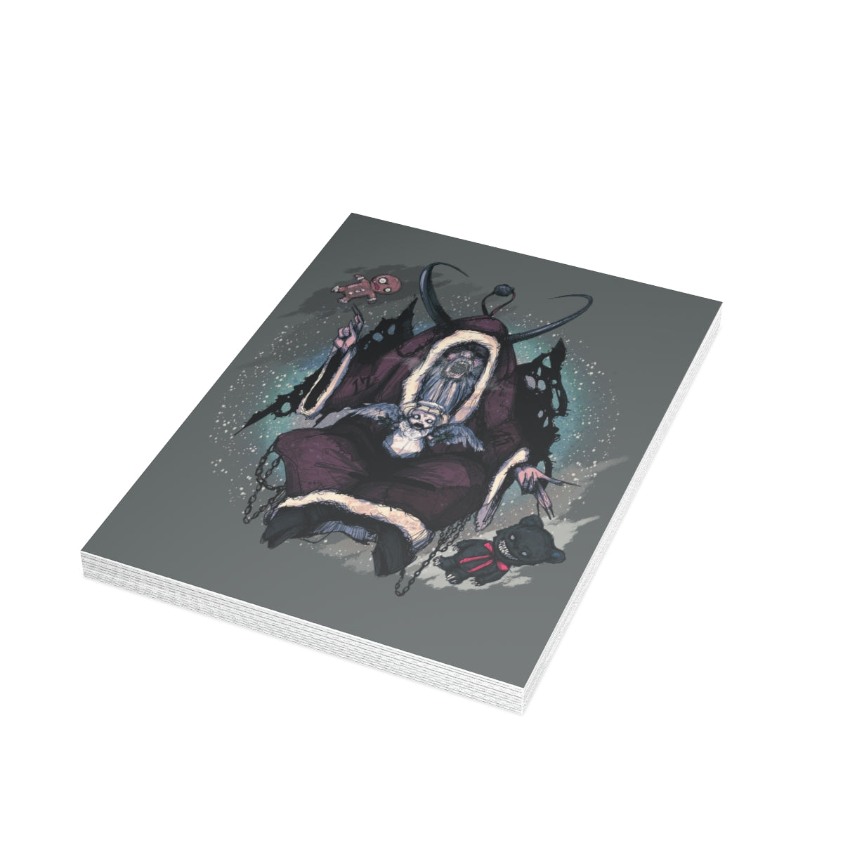 Baphomet Krampus Greeting Card Bundles (10, 30, 50 pcs)