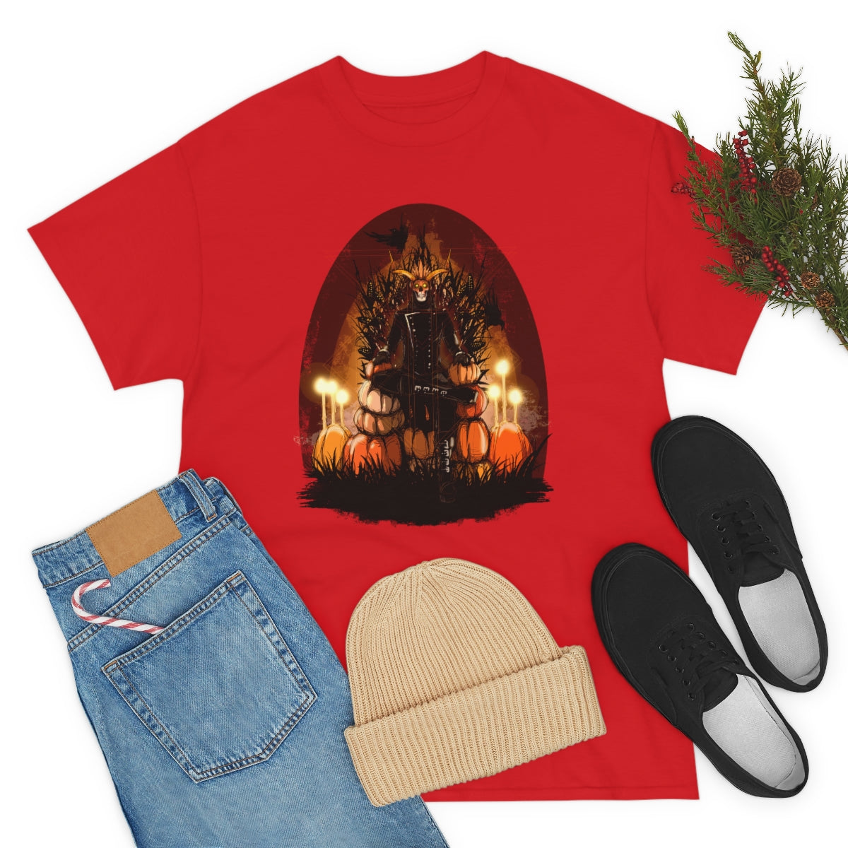 The Pumpkin King Unisex Heavy Cotton Tee