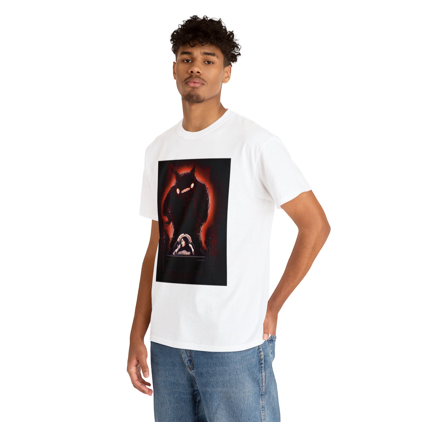 Sleep Paralysis Demon Unisex Heavy Cotton Tee
