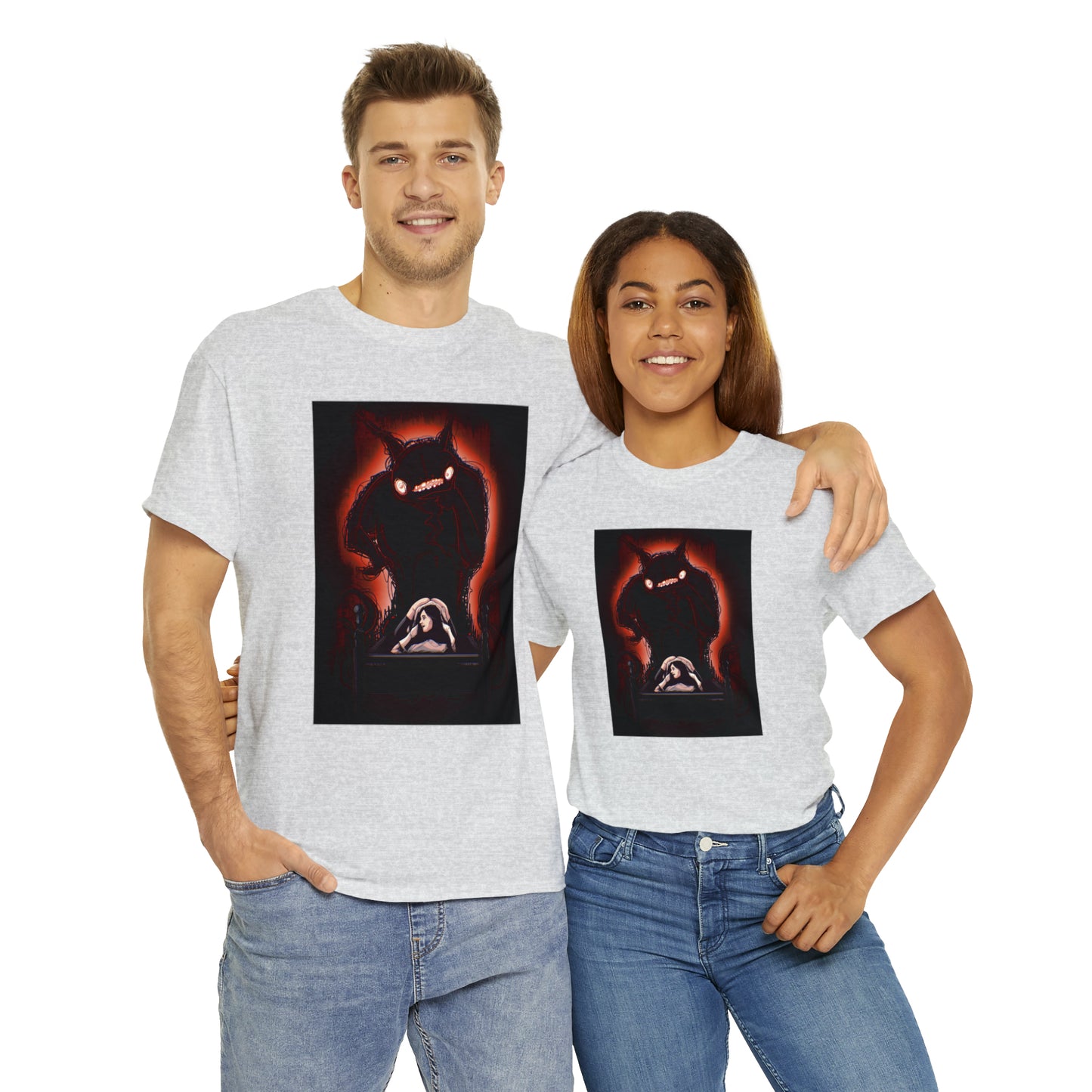 Sleep Paralysis Demon Unisex Heavy Cotton Tee