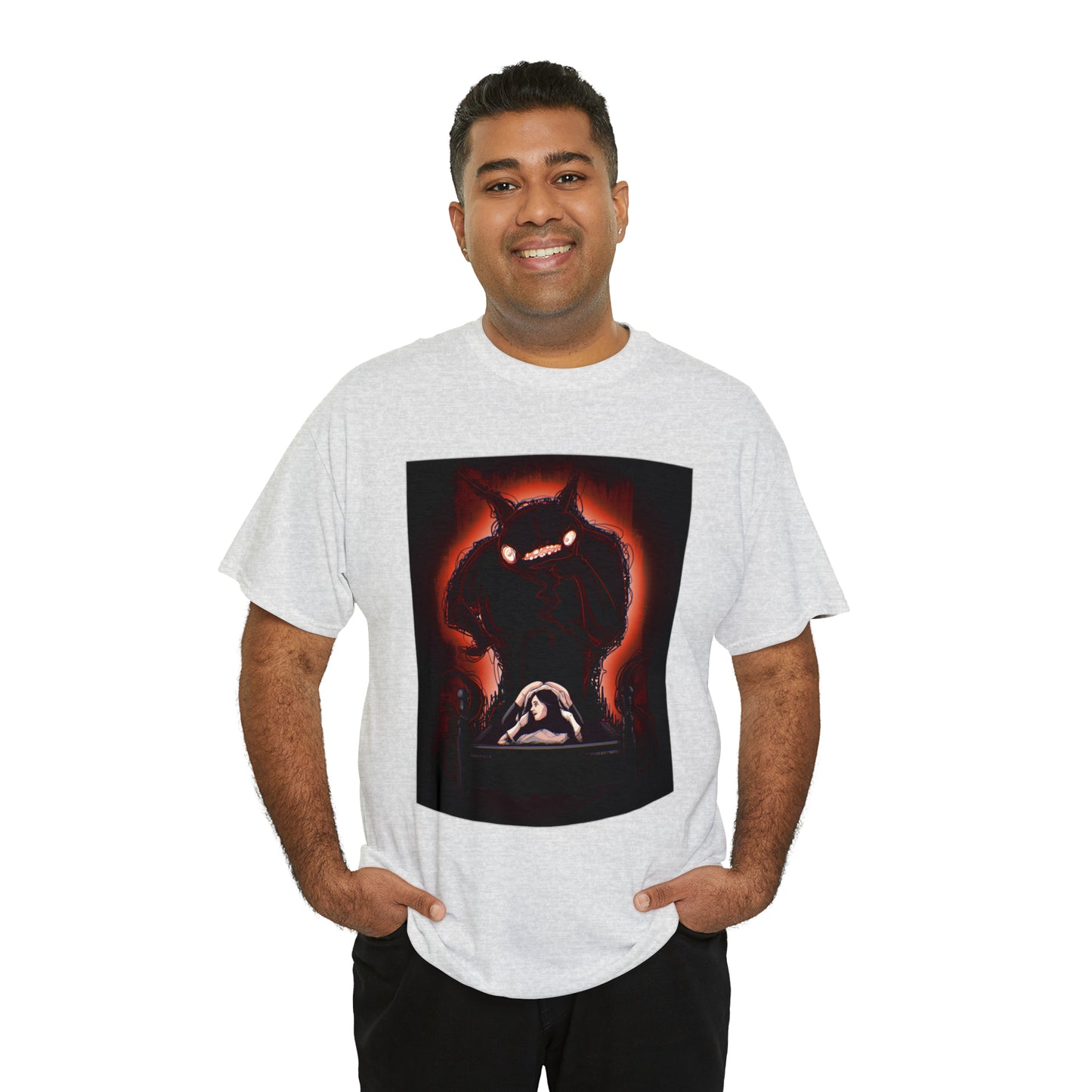 Sleep Paralysis Demon Unisex Heavy Cotton Tee