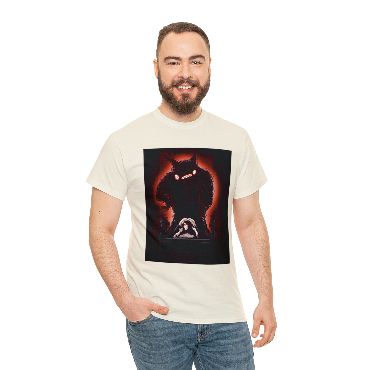 Sleep Paralysis Demon Unisex Heavy Cotton Tee
