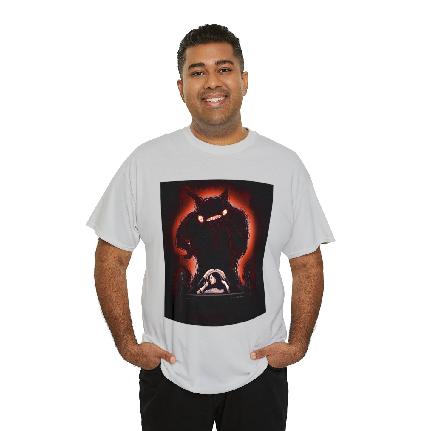 Sleep Paralysis Demon Unisex Heavy Cotton Tee