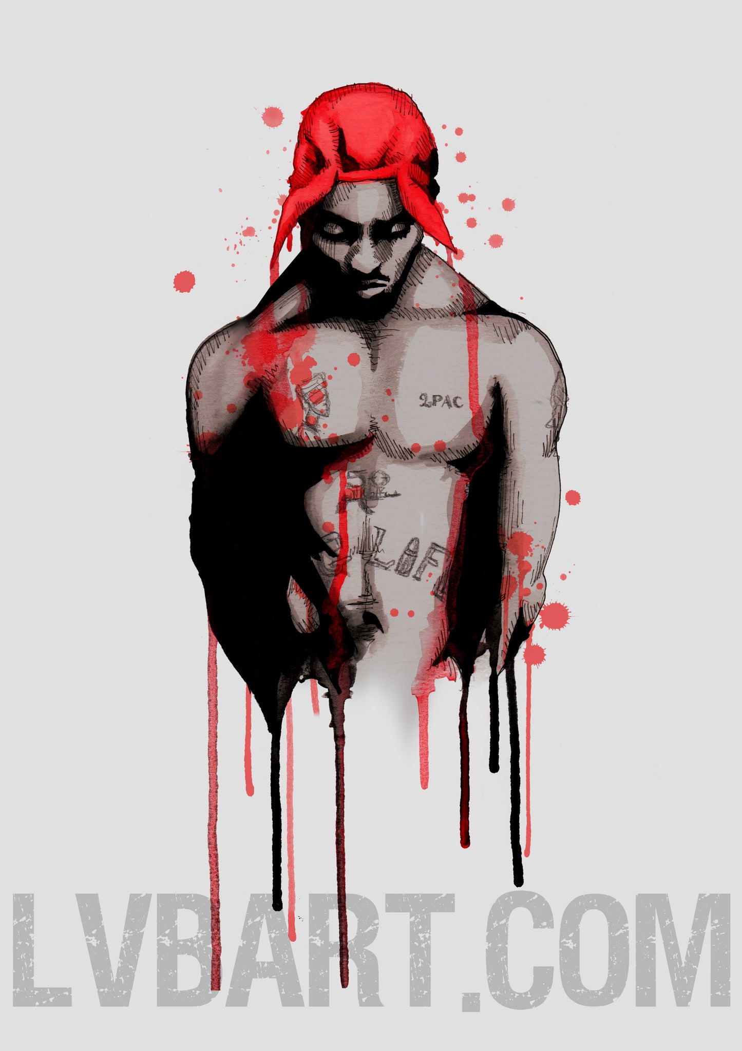 Makaveli Fine Art Print
