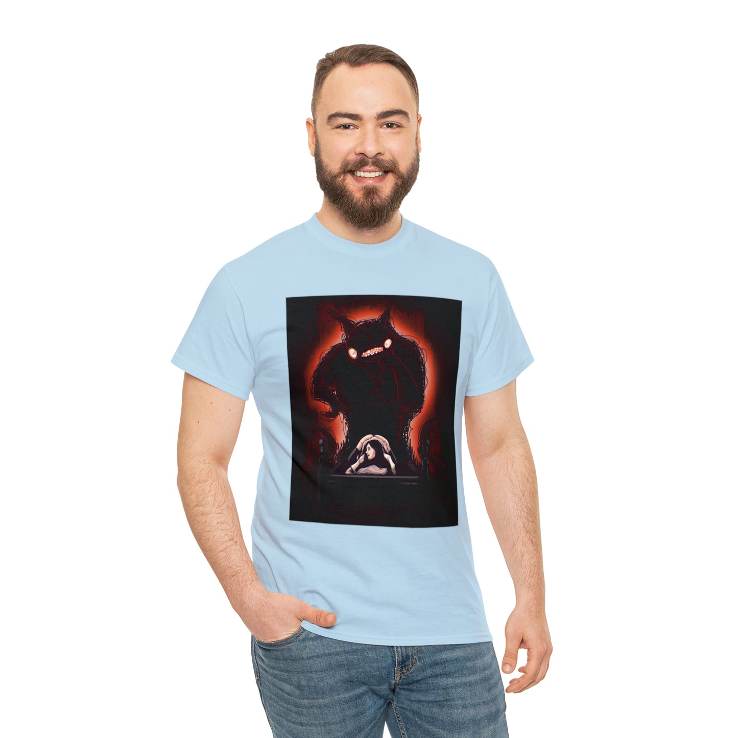 Sleep Paralysis Demon Unisex Heavy Cotton Tee