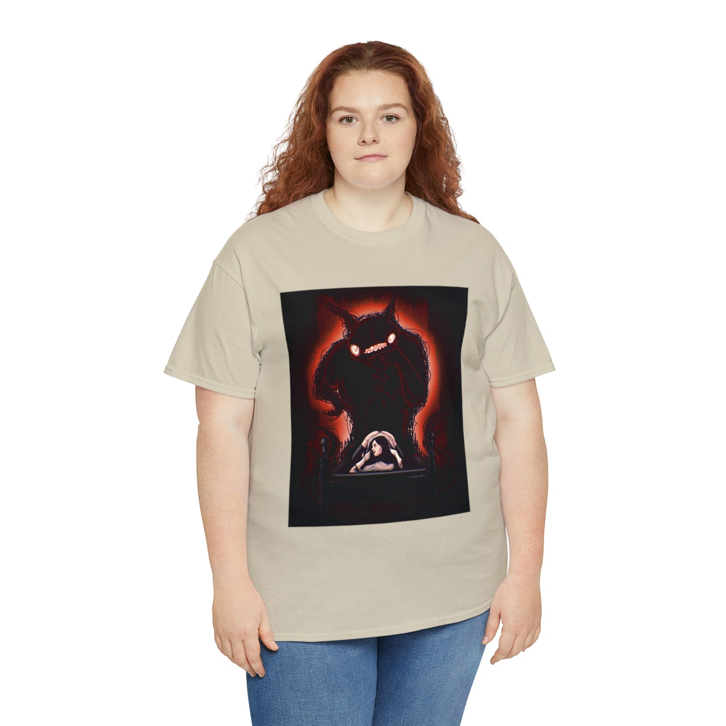 Sleep Paralysis Demon Unisex Heavy Cotton Tee