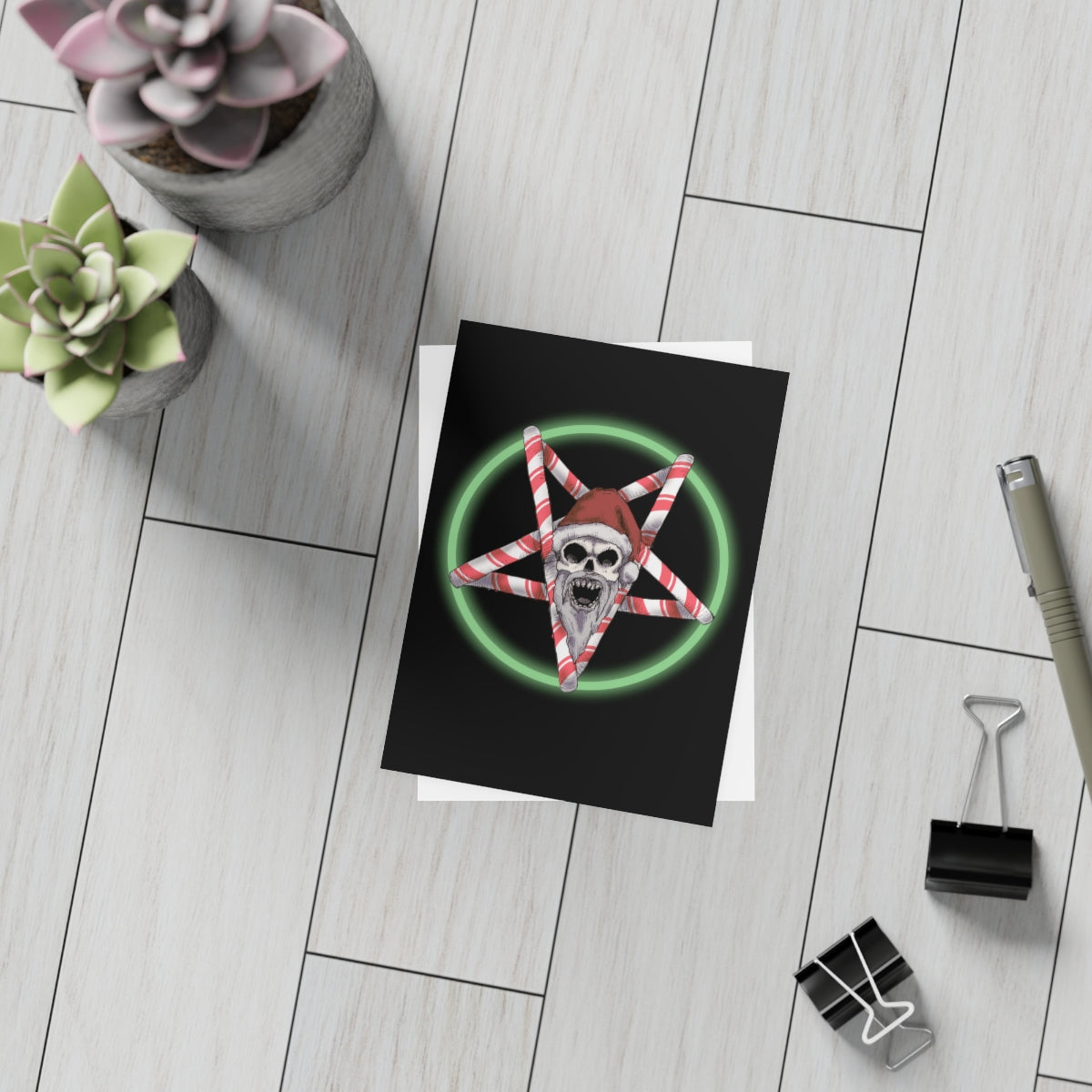 Christmas Pentagram Greeting Card Bundles (10, 30, 50 pcs)