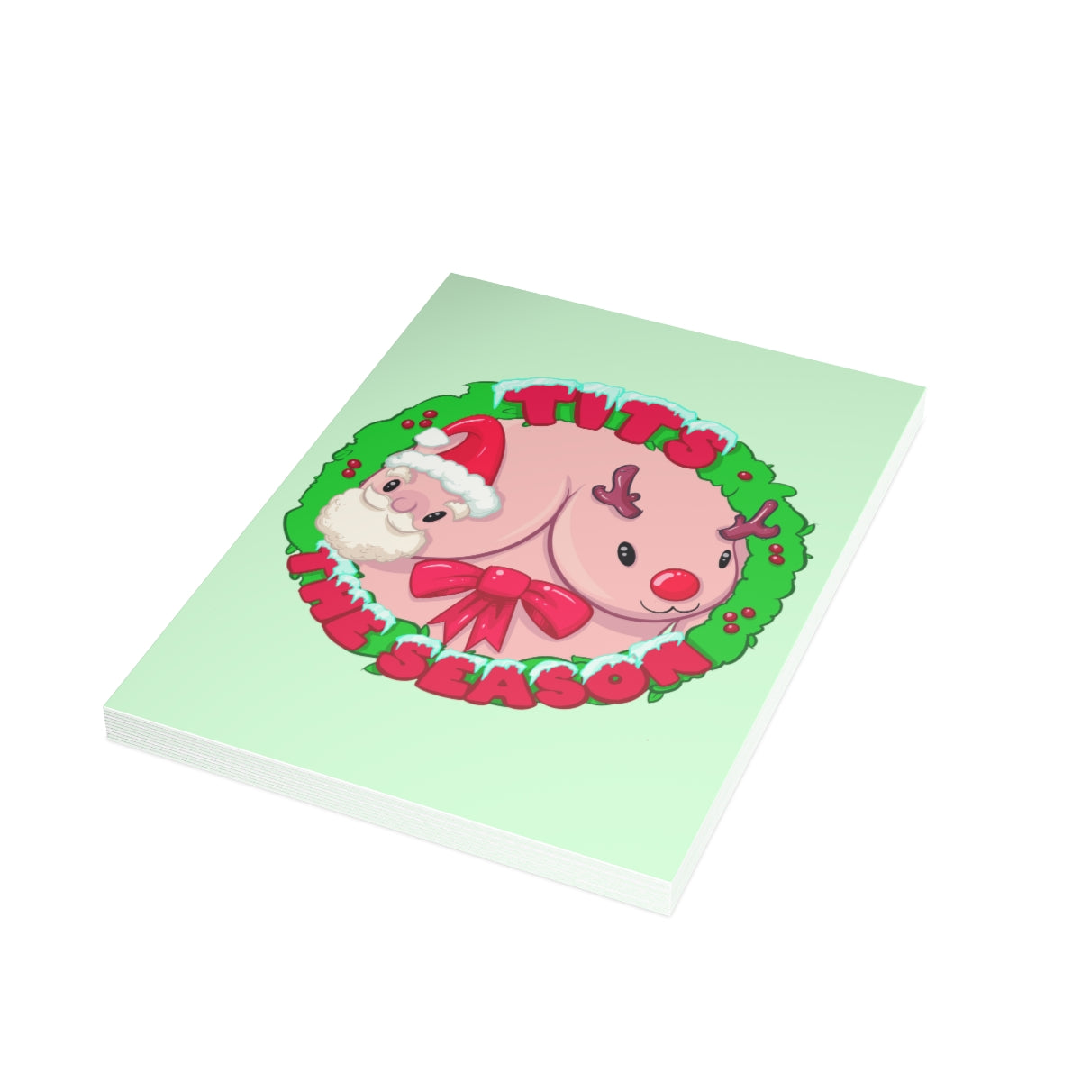 Tits The Season Greeting Card Bundles (10, 30, 50 pcs)