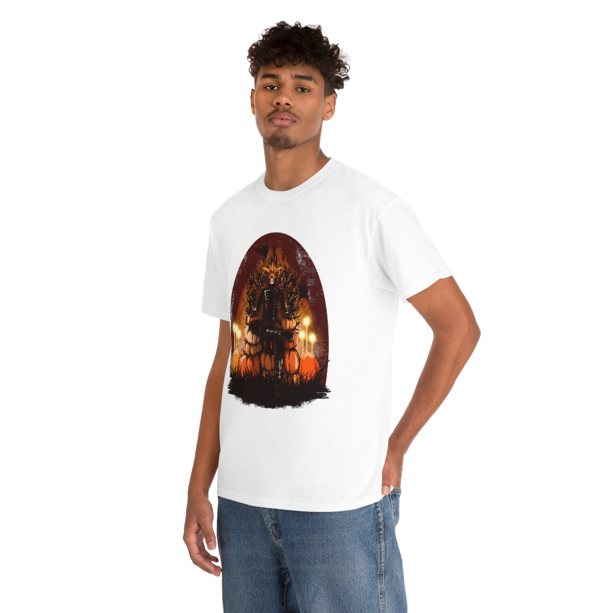 The Pumpkin King Unisex Heavy Cotton Tee