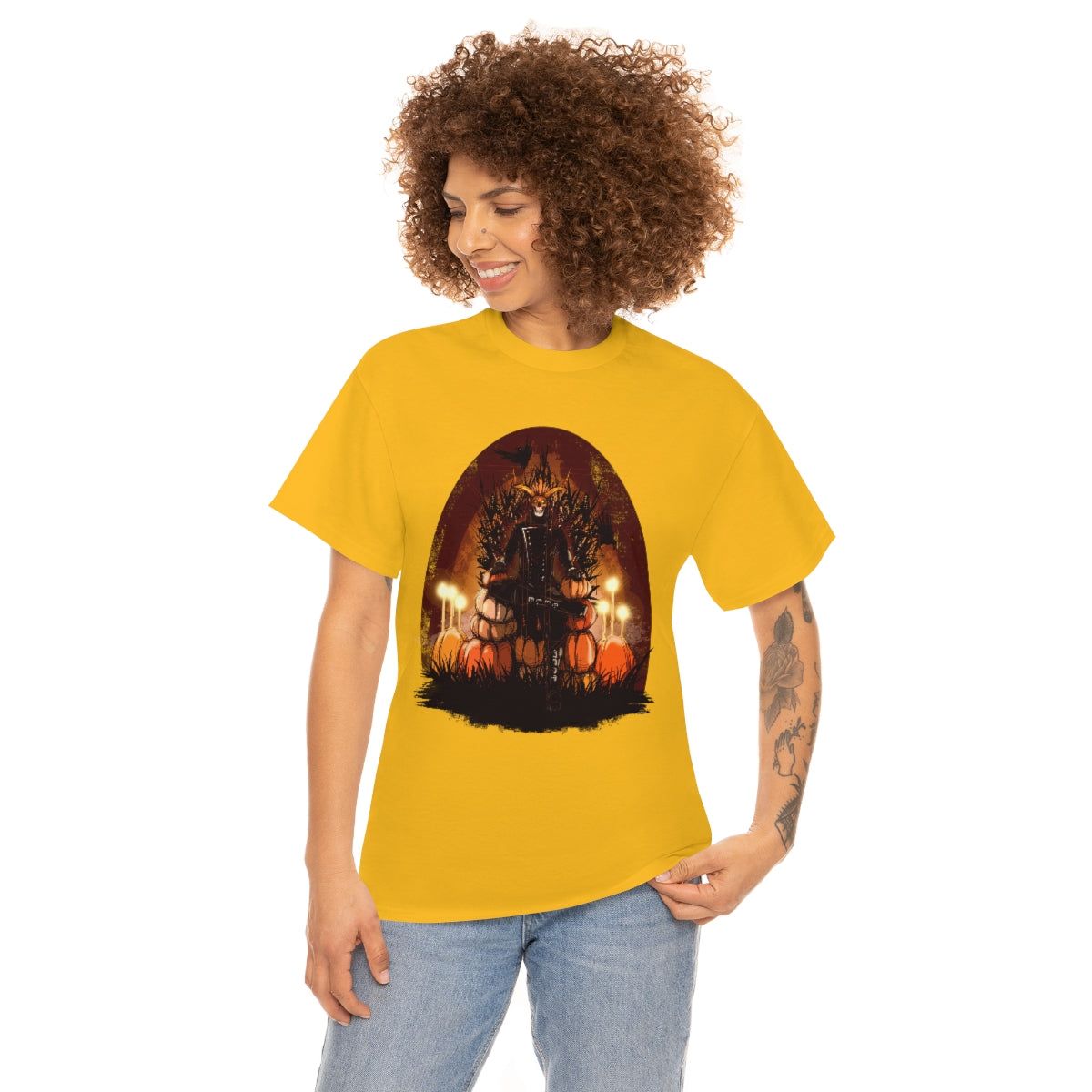 The Pumpkin King Unisex Heavy Cotton Tee