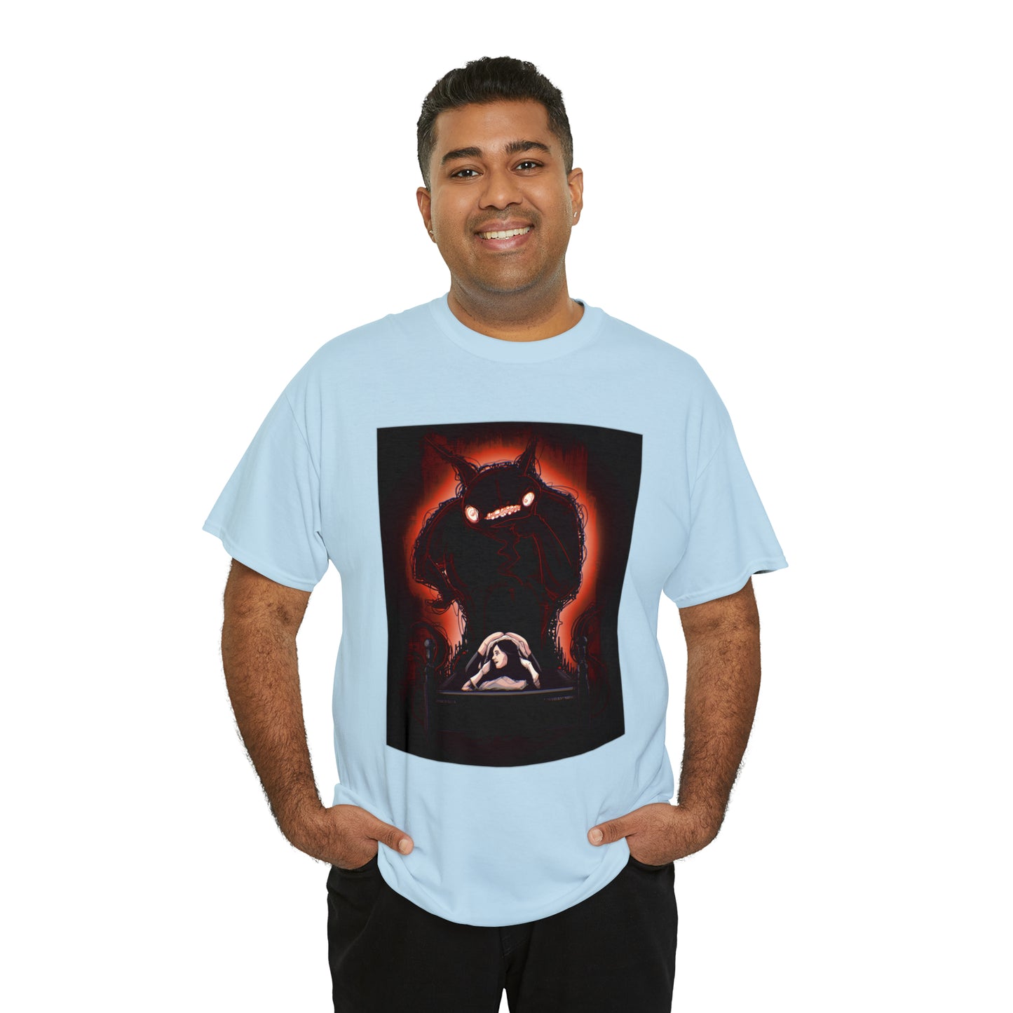 Sleep Paralysis Demon Unisex Heavy Cotton Tee