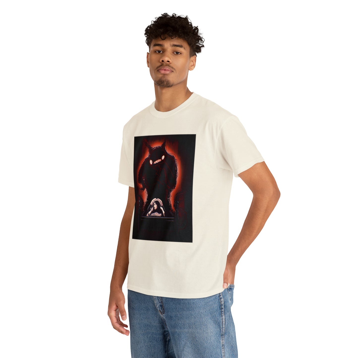 Sleep Paralysis Demon Unisex Heavy Cotton Tee