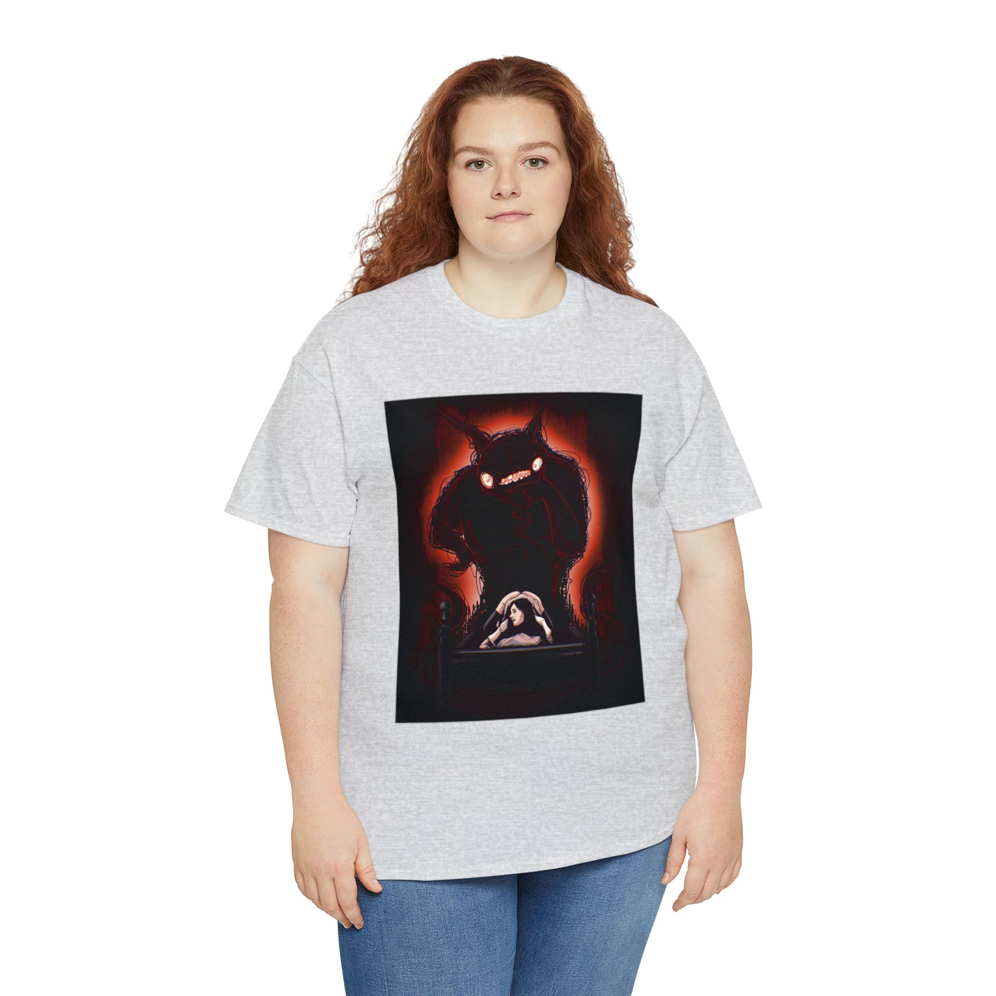 Sleep Paralysis Demon Unisex Heavy Cotton Tee