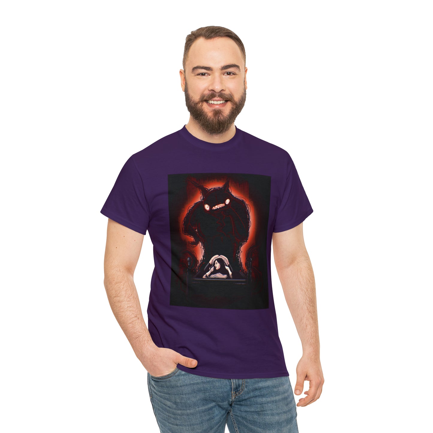 Sleep Paralysis Demon Unisex Heavy Cotton Tee